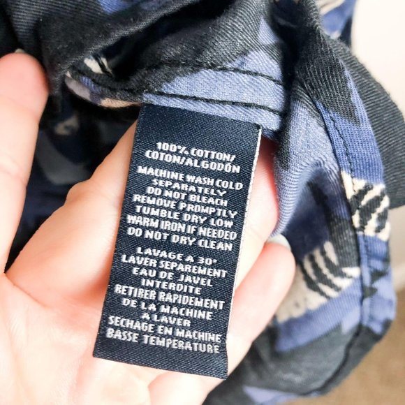 American Living Aztec Western Print Button Down - Picture 5 of 6